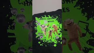 It's a Michael Jackson "Smooth Criminal" type of Custom 16th Birthday T-Shirt Theme