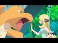 Pokemon Best Wishes Cynthia And Dragonite