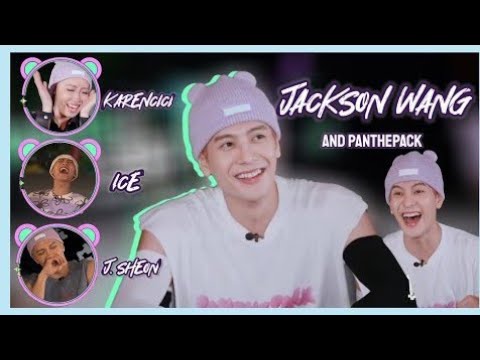 Jackson Wang with his Panthepack members