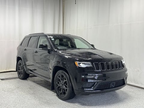 2021 Jeep Grand Cherokee Limited X 4x4 in Black for sale at Park Mazda in Sherwood Park, AB