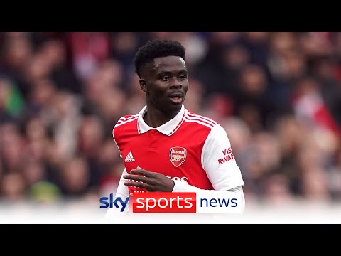 Bukayo Saka signs with Arsenal until 2027