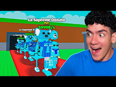 CONSEGUÍ MI PROPIO BRAINROT en Steal a Brainrot! 😱 - Donato Roblox