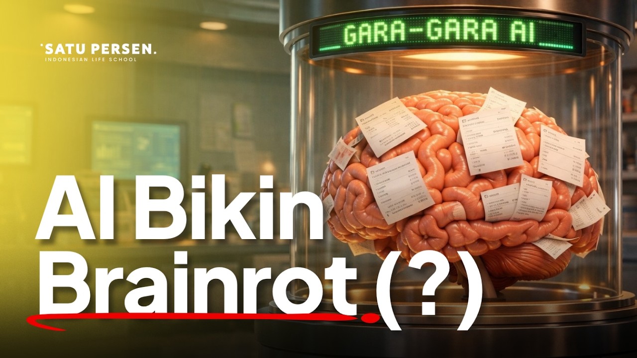 Kenapa Kebanyakan Pake AI Bikin Kita "Gila"?