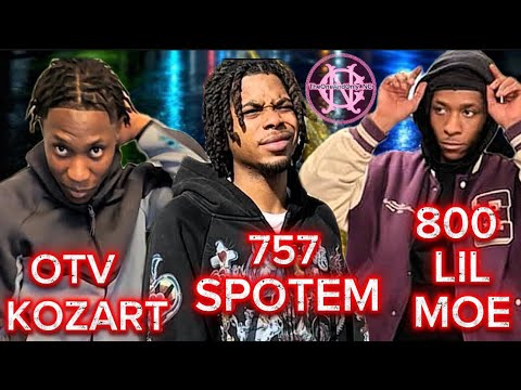 800 LilMoe & OTV Kozart sliding through 757 hood looking for 757 Spotem 🔫 