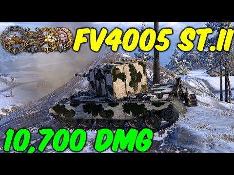 World Of Tanks | FV4005 Stage II - 10700 Damage - 2 Kills