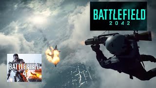 【比較】BF2042トレーラーがBF4をオマージュ？比較動画【BF新作】BF2042 Official Trailer paid homage to BF4.