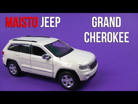 Металлическая машинка Maisto 1:24 «Jeep Grand Cherokee Laredo» 31205 / Бронза