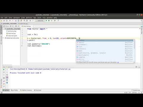 Python Gui Tutorial 37 Slider Or Scale