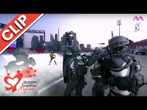 Total Defence Display 2 - a thrilling display with emergency responders | National Day Parade 2022
