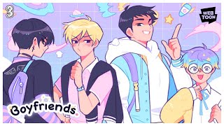 Boyfriends. - Episode 3 【WEBTOON DUB】