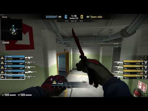 Pov csgo demo dumau (30/18) GODSENT vs TeamOne - Nuke (ESL Challenger 26/05/2022)