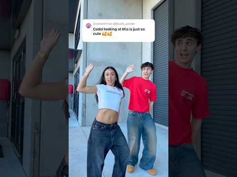 THIS DANCE IS SO ADDICTING! Done with your ex ❤️‍🔥 | Cadel and Mia VIRAL TIKTOK DANCE 🔥 #shorts