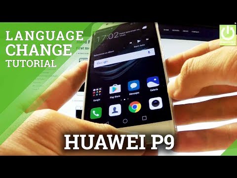 How to Change Language in HUAWEI P9 - Language Settings