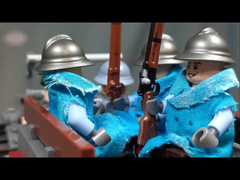 lego ww1 - the battle of verdun - part 2 - lego stop motion