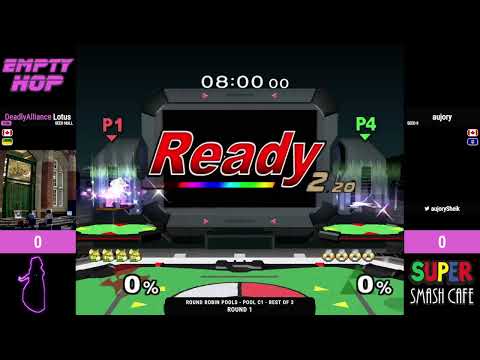 aujory (Sheik) vs. Lotus (Fox) - Melee Singles Pools - Empty Hop