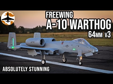64mm EDF Jet PERFECTION - Freewing A-10 64mm v3 Review