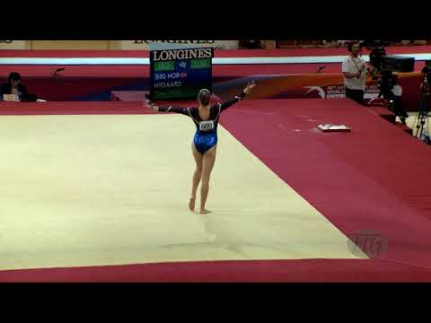 NYGAARD Thea Mille (NOR) - 2018 Artistic Worlds, Doha (QAT) - Qualifications Floor Exercise