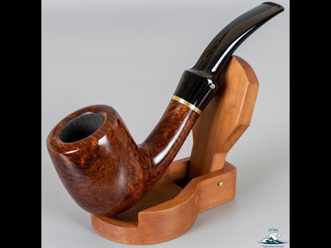 Unsmoked Handmade Georg Jensen "Brassring" Smooth Bent Saddle Stem (65) 9mm