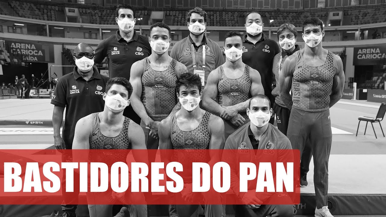 BASTIDORES DO PAN DE GINÁSTICA ARTÍSTICA