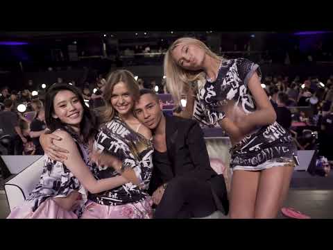 QuickClipsHQ - Victoria's Secret Angels Get a Hot Punk Makeover With Josephine, Romee & Ming Xi