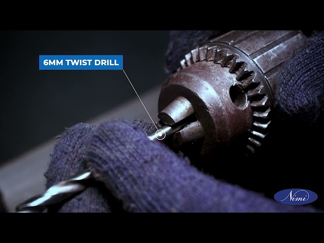 Prepare stepped keyed fitting and test job
