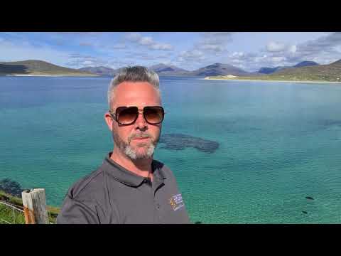 Luskentyre beach from Seilebost, Isle of Harris.