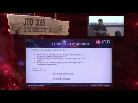 JDD2015 - Lucene - od wyszukiwarki po analizę danych (Zbyszko Papierski)