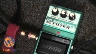 Video thumbnail for DOD FX25B Enevlope Filter Demonstration On Bass Guitar by gearwire