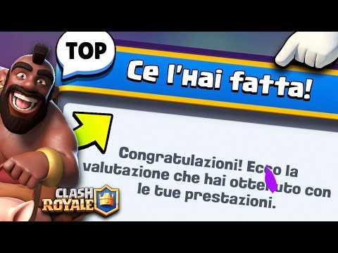 SPACCO TUTTI e FINISCO i GRADINI! - Clash Royale