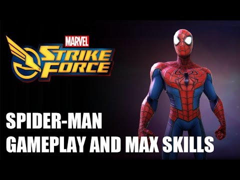 Spider-Man Max Skill Gameplay - Marvel Strike Force