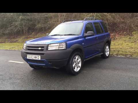 2003 53 LAND ROVER FREELANDER 2.0 TD4 KALAHARI 5d 110 BHP 4WD LEATHER SIDE STEPS MOT 09/17