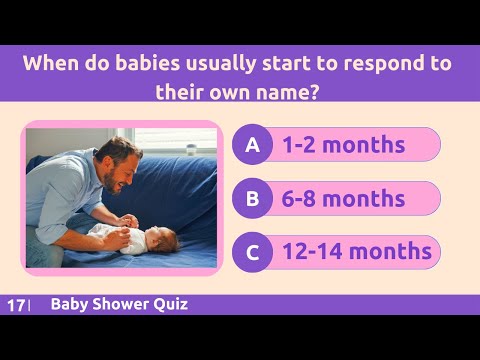 Ultimate Baby Shower Quiz - Baby Knowledge Trivia