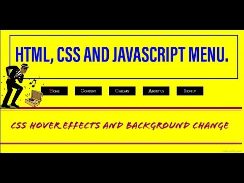 Javascript Onclick Function And Hover Effect