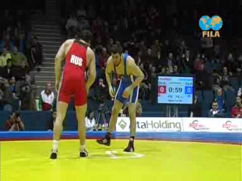 murad gaidarov vs irbek farniev 2009 european championship