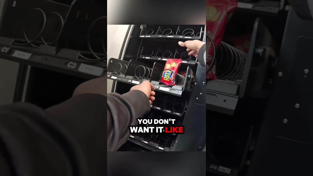 Load Those Vending Muffins Right #vendingmachinebusiness #fallintoshorts