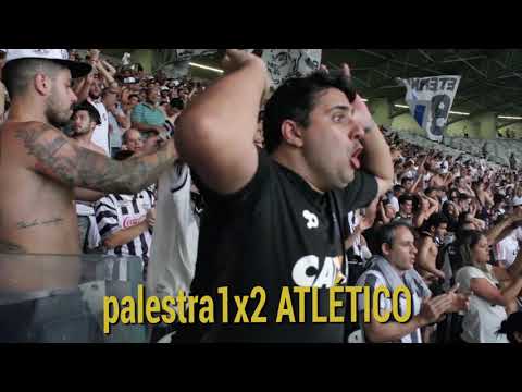 Freguesia em campo e na arquibancada - Massa do GALO calando a torcida do cruzeiro