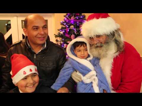 Mos Crăciun acasă la primarul din Singureni Marian Pătuleanu