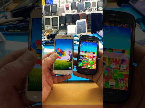 Galaxy S4 mini Vs Galaxy S3 mini test 🚀 #samsung #smartphone #retro #nostalgia #tech #reels