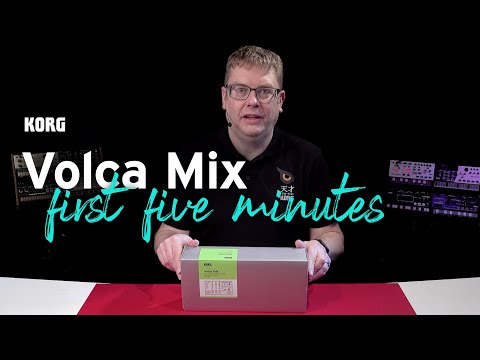 Setting up the Volca Mix - your first five minutes