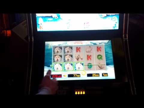 Merkur Spielhalle Snow Wolf rastet in Freispielen aus/ 181Euro Bild!!! HD, Hq