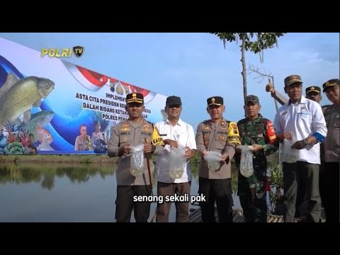 POLRES PEMALANG TABUR 20 RIBU BENIH IKAN