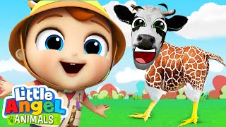 Silly Animals Song  | Fun Animal Sing Along Songs by Little Angel Animals