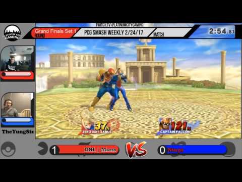PCG Smash 4 Monthly S7W8 2/24/17 GrandFinals DNL Marss vs Ntarps
