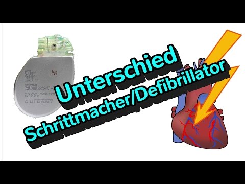 Was ist der Unterschied zwischen einem Defibrillator und einem Schrittmacher?