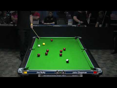 2021 National Men's Singles Round 2 - Joe Nulty v John Chapman