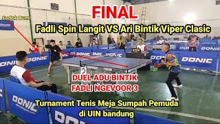 Download lagu FINAL : Fadli Spin Langit VS Ari Bintik Viper Clasic ( DUEL BINTIK PROSES) mp3 Download lagu FINAL : Fadli Spin Langit VS Ari Bintik Viper Clasic ( DUEL BINTIK PROSES) mp3