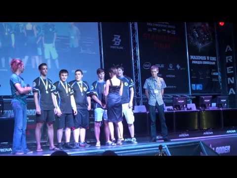 Awards ceremony @ Qnatek Summer Battle 2012