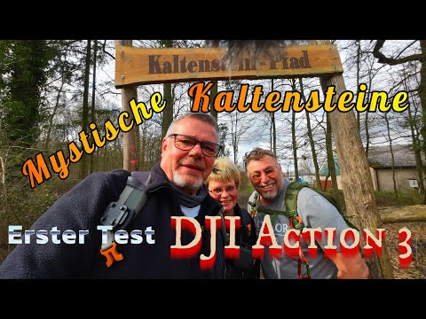 Kaltensteinpfad Mystische Wanderung - Erster Test DJI OSMO ACTION 3 im Saarland