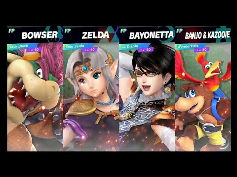 Random Free For All at Umbra Clock Tower | Super Smash Bros. Ultimate Amiibo Battle 