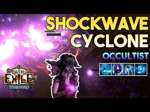 [3.17] Shockwave Cyclone Build (Non-Crit Version) | Occultist | Archnemesis | Path of Exile 3.17